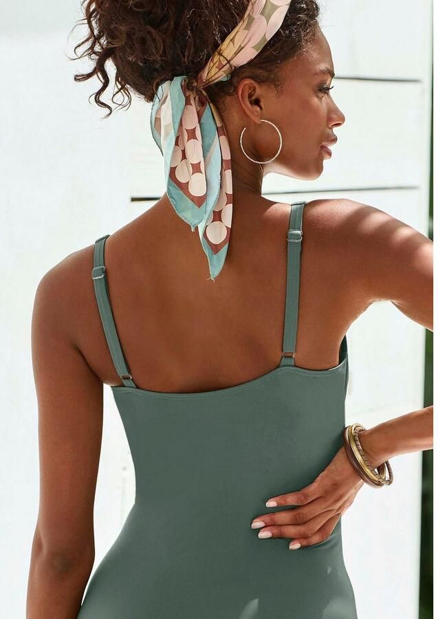 Lascana Badpak Sansa met bedrukte inzet en shaping-effect - Foto 2