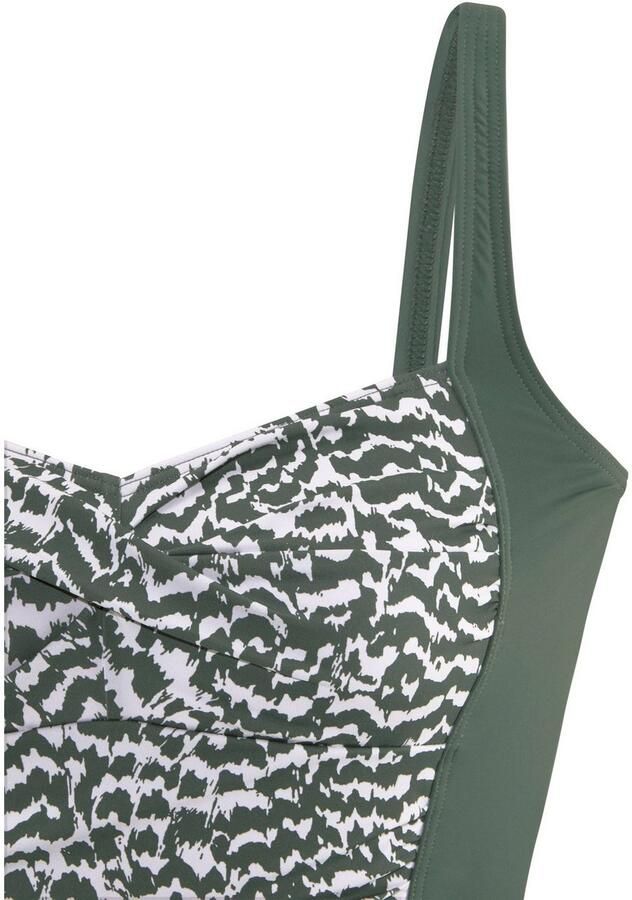 Lascana Badpak Sansa met bedrukte inzet en shaping-effect - Foto 3