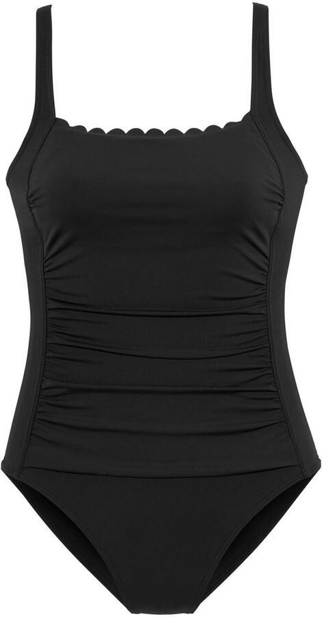 Lascana Badpak Scallop met schulprandje en modellerend effect - Foto 4