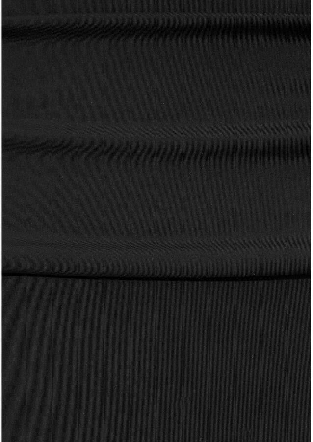 Lascana Badpak Scallop met schulprandje en modellerend effect