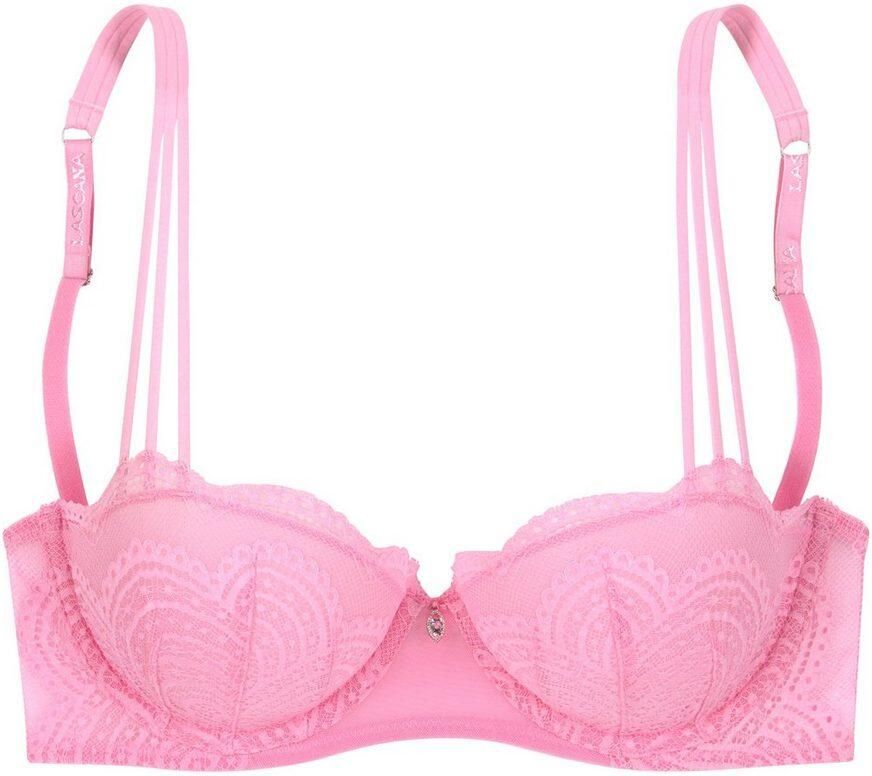 Lascana Balconette-bh Kira met gerecyclede polyamide in het kant sexy ondergoed - Foto 4
