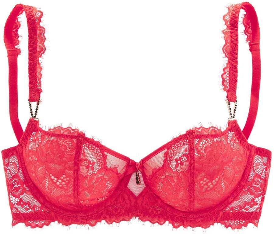 Lascana Balconette-bh met edele sieraccessoires en mooi banddetail sexy lingerie - Foto 3