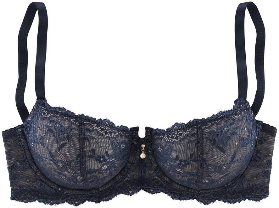 Lascana Balconette-bh Nina met beugel en iets transparante cups van kant ondergoed - Foto 4