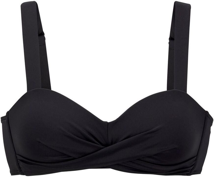 Lascana Bandeau-bikinitop Comfy met comfortabele pasvorm zonder beugel