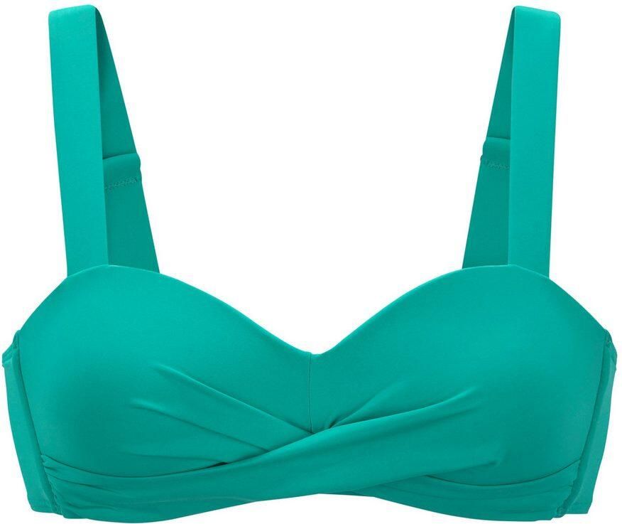 Lascana Bandeau-bikinitop Comfy met comfortabele pasvorm zonder beugel