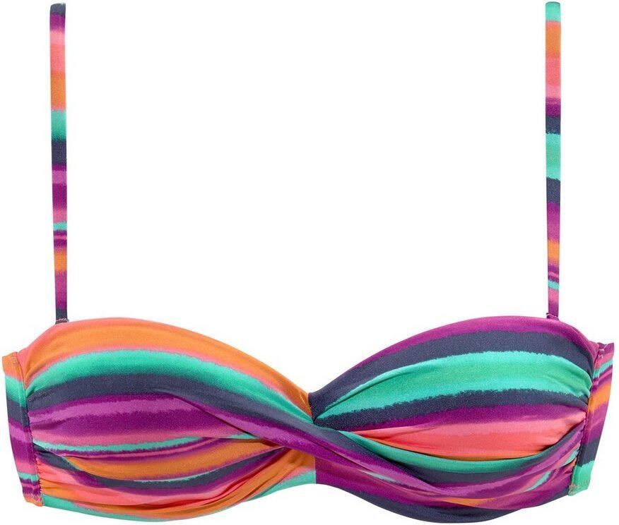 Lascana Bandeau-bikinitop Rainbow met 5 draagvarianten - Foto 8
