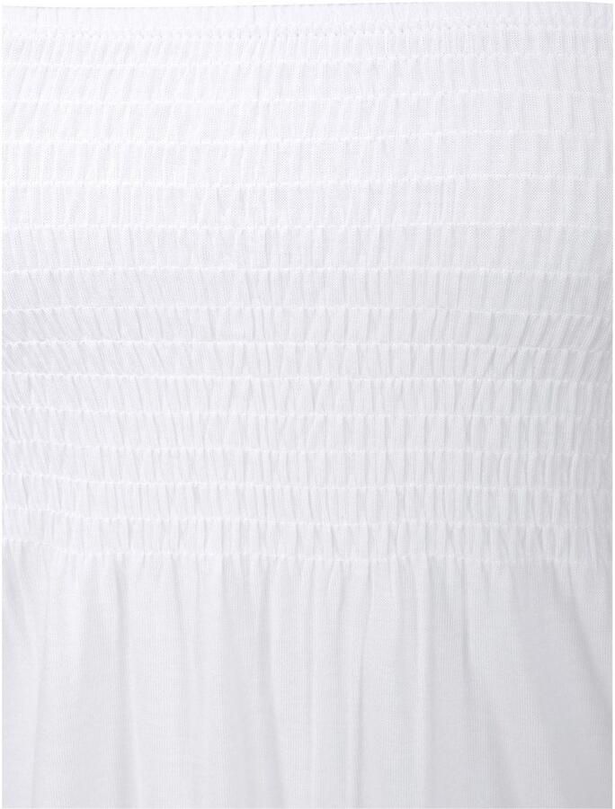 Lascana Bandeautop met brede smockinzet en elastiek schoudervrij