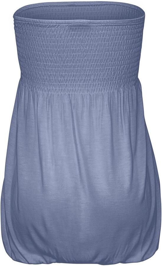 Lascana Bandeautop met brede smockinzet en elastiek schoudervrij - Foto 4