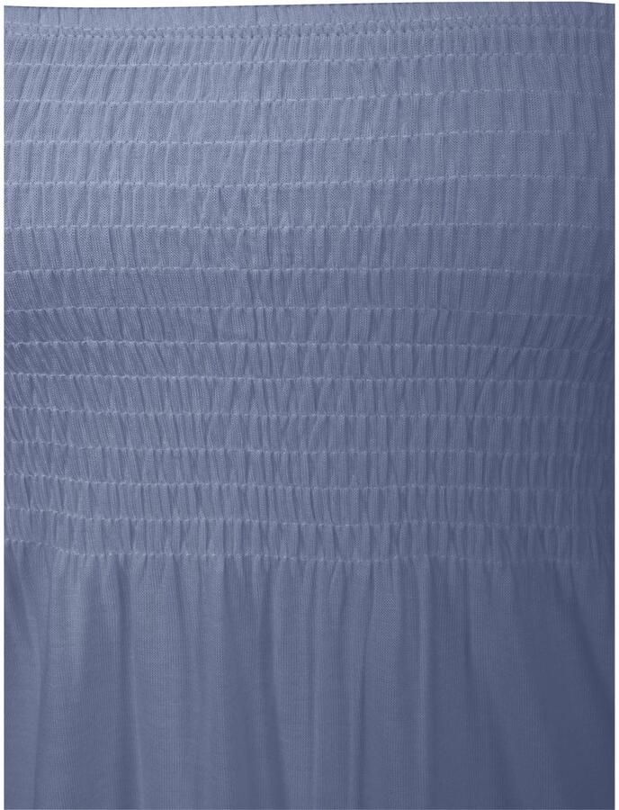 Lascana Bandeautop met brede smockinzet en elastiek schoudervrij