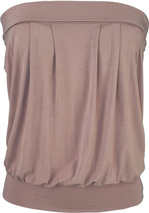 Lascana Bandeautop met flatterende rimpeling schoudervrij elastisch - Foto 8