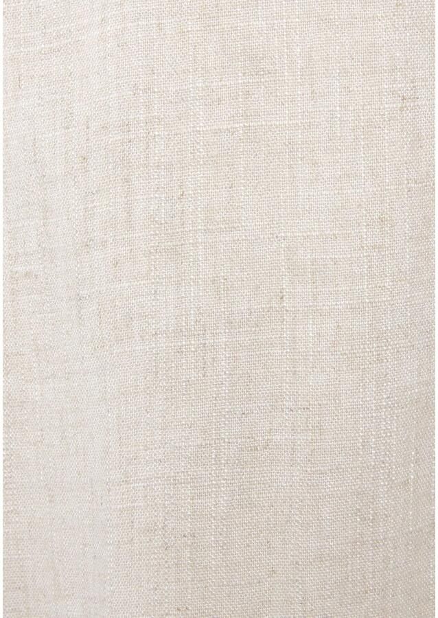 Lascana Bandplooibroek met zakken en knoopdetail wijd been linnenbroek zomershort - Foto 2