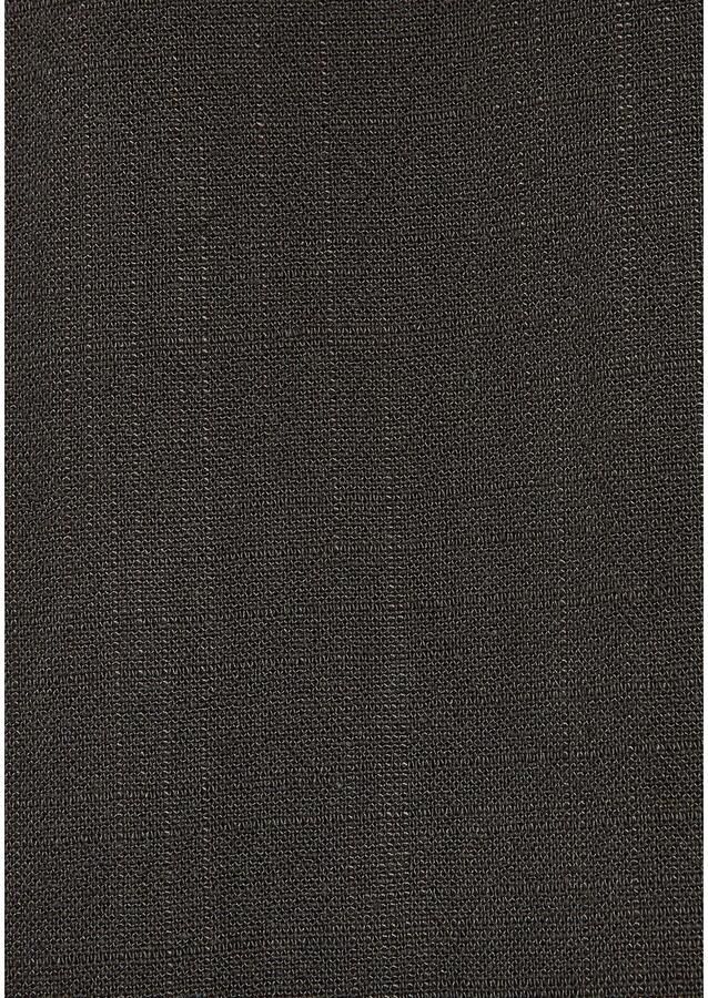 Lascana Bandplooibroek met zakken en knoopdetail wijd been linnenbroek zomershort - Foto 2