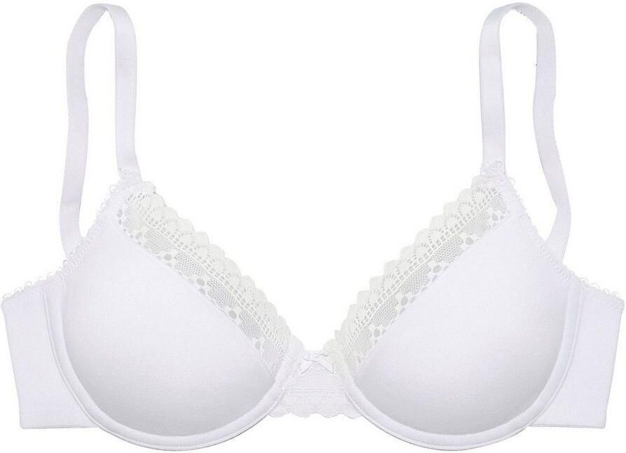 Lascana Beugel-bh gemaakt van biologisch katoen