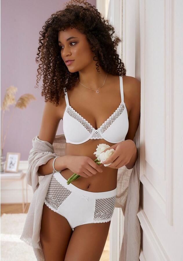 Lascana Tailleslip gemaakt van biologisch katoen