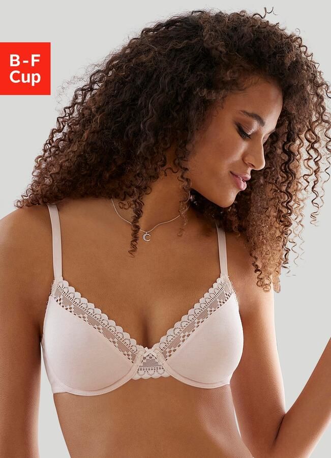 Lascana Beugel-bh gemaakt van biologisch katoen - Foto 5