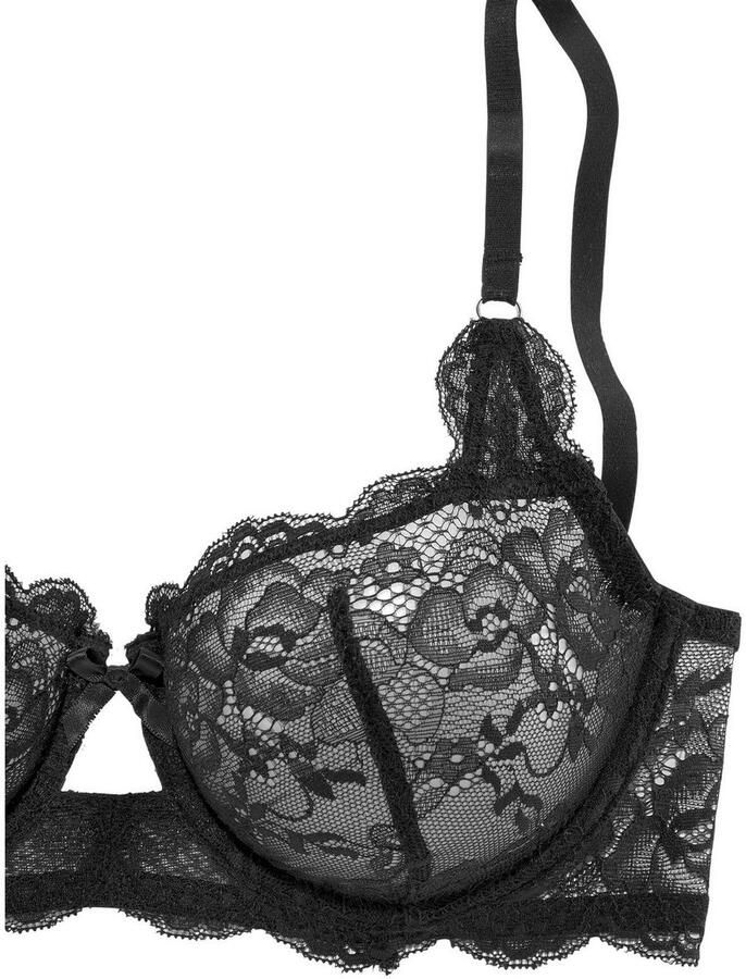 Lascana Beugel-bh Guilietta van stijlvol transparante kant in gebloemde look dessous - Foto 2