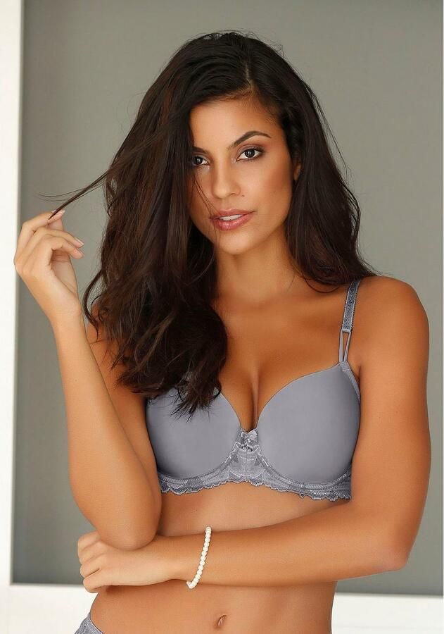 Lascana Beugel-bh Mably met gebloemde kant dessous - Foto 4