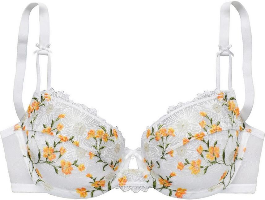 Lascana Beugel-bh met delicate bloemige borduurkant sexy lingerie - Foto 5