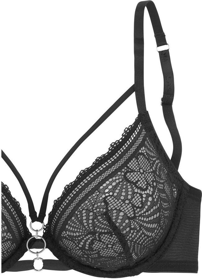 Lascana Beugel-bh met sierring en sierbandjes sexy dessous - Foto 2