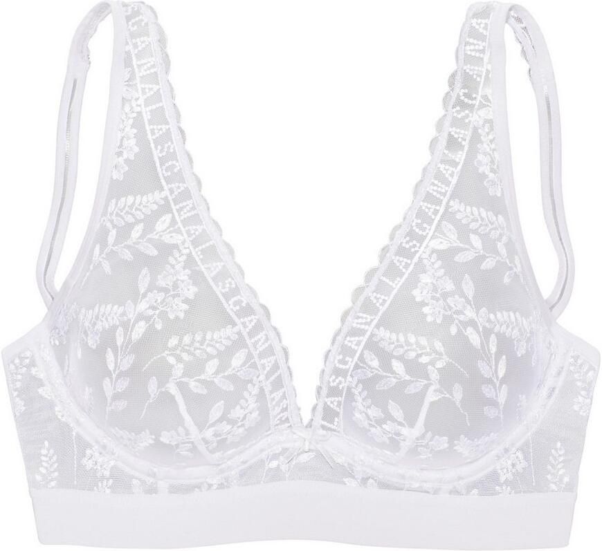 Lascana Beugel-bh Mirabel Amira-Collectie met bloemborduursel op transparant mesh transparant ondergoed - Foto 5