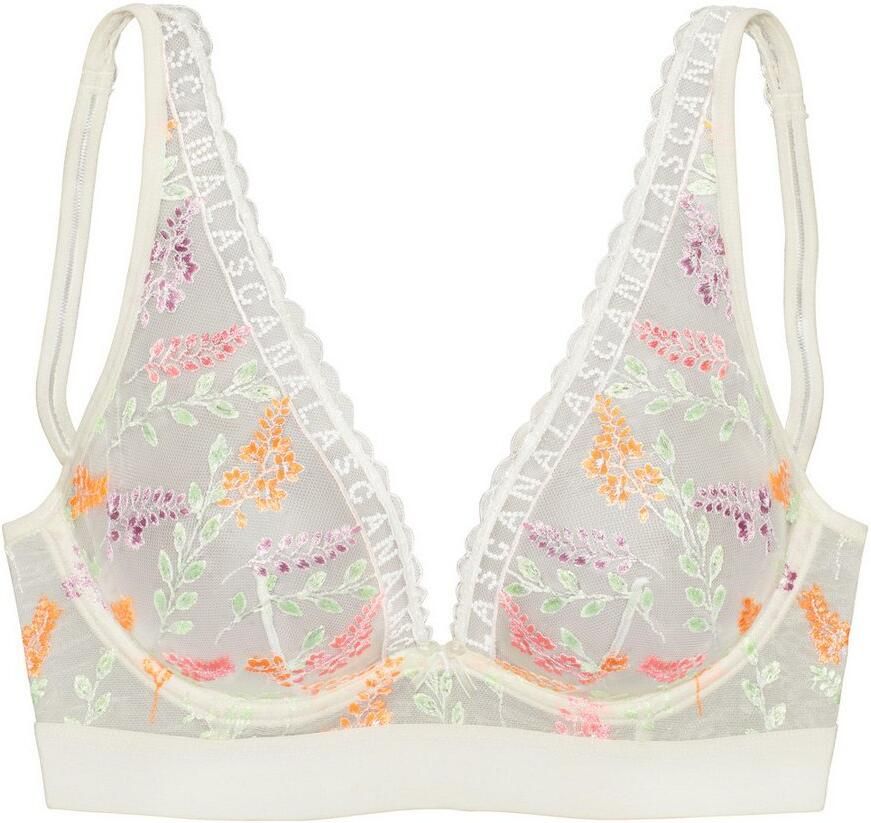 Lascana Beugel-bh Mirabel Amira-Collectie met bloemborduursel op transparant mesh transparant ondergoed - Foto 5