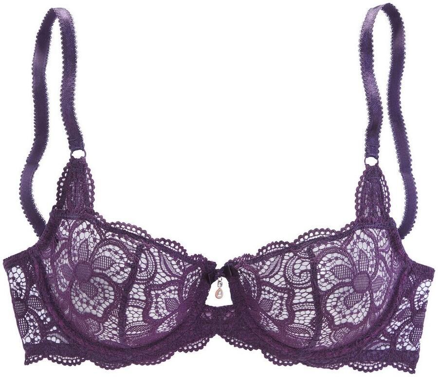 Lascana Beugel-bh Nikoletta van bloemige borduurlace sexy lingerie - Foto 3