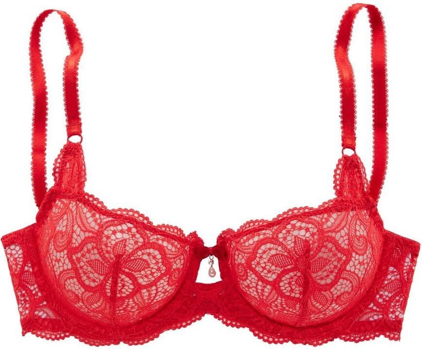 Lascana Beugel-bh Nikoletta van bloemige borduurlace sexy lingerie - Foto 4