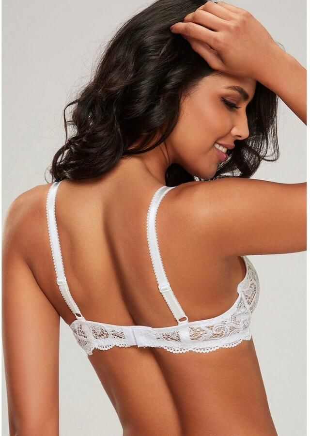 Lascana Beugel-bh Nikoletta van bloemige borduurlace sexy lingerie