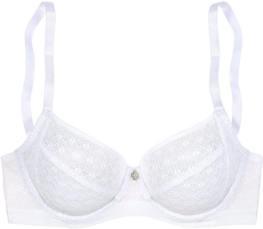 Lascana Beugel-bh Tilda met modieus kant en metalen accessoire lingerie - Foto 4