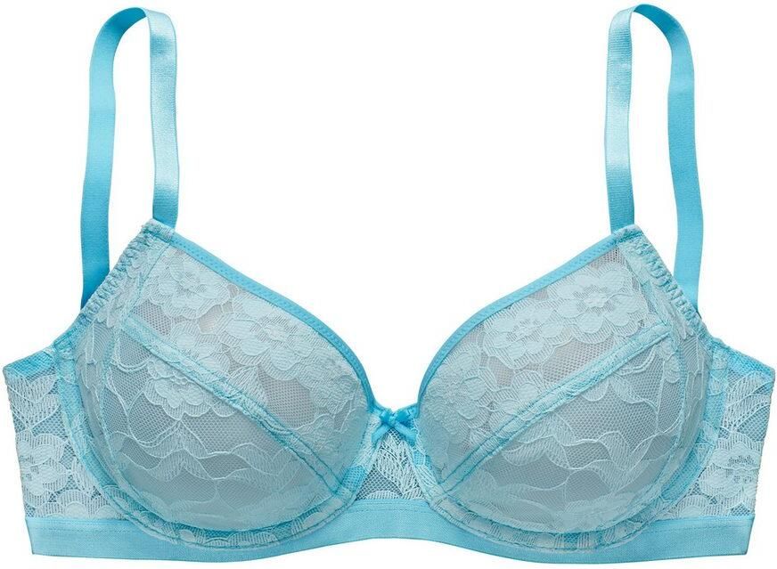 Lascana Beugel-bh van delicate elastische jacquard kant en fijn mesh sexy lingerie - Foto 4