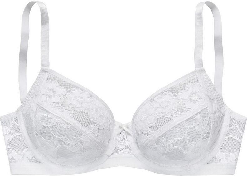 Lascana Beugel-bh van delicate elastische jacquard kant en fijn mesh sexy lingerie - Foto 4