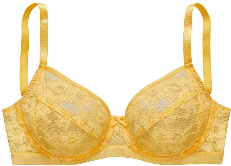 Lascana Beugel-bh van delicate elastische jacquard kant en fijn mesh sexy lingerie - Foto 5