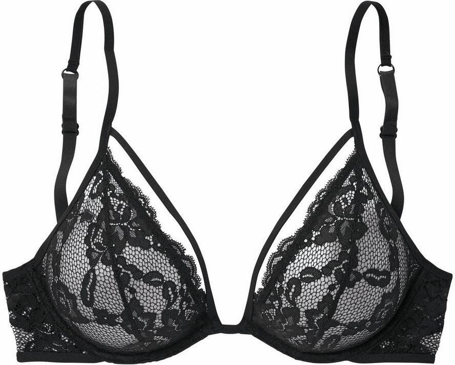 Lascana Beugel-bh van kant met decoratieve bandjes sexy lingerie sexy ondergoed