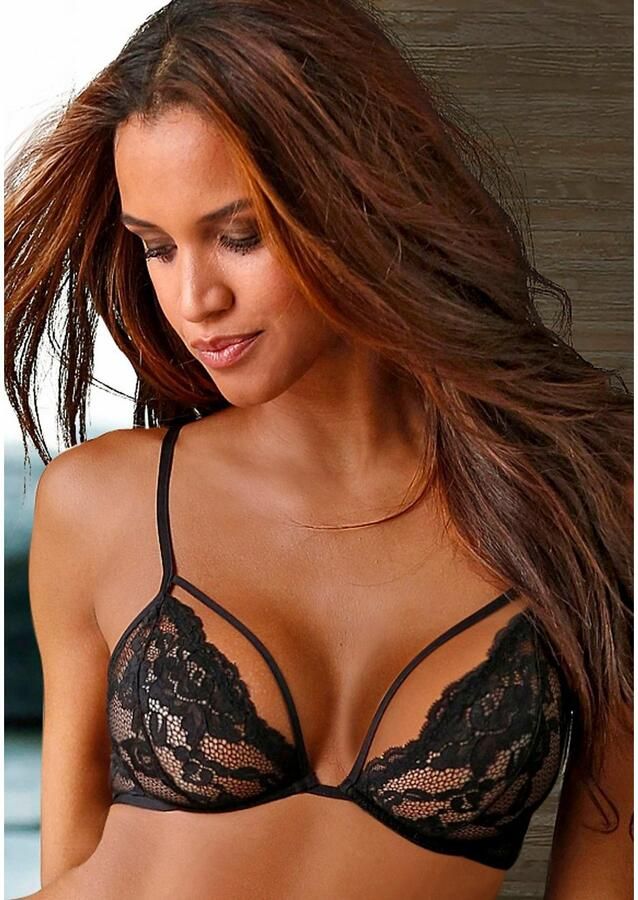 Lascana Beugel-bh van kant met decoratieve bandjes sexy lingerie sexy ondergoed - Foto 3