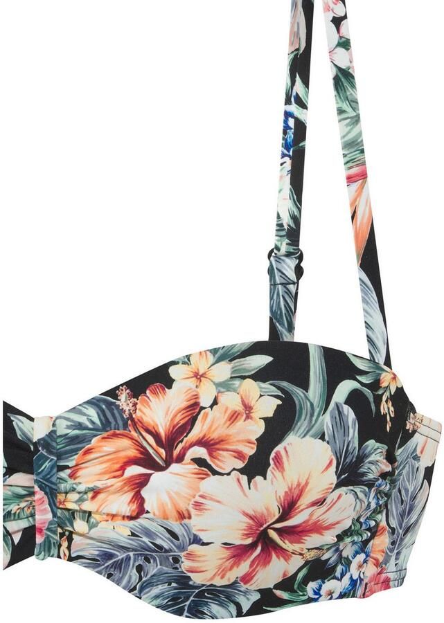 Lascana Bikinibroekje Salsa zijdelings verstelbaar en met geweldige bloemenprint - Foto 4