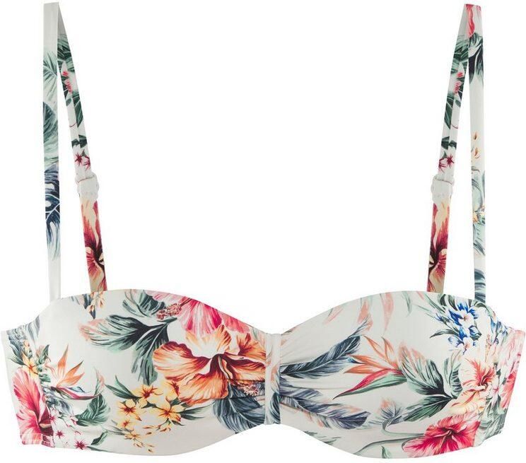Lascana Beugelbandeau bikinitop Salsa met mooie bloemenprint - Foto 6