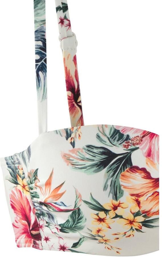 Lascana Beugelbandeau bikinitop Salsa met mooie bloemenprint - Foto 5