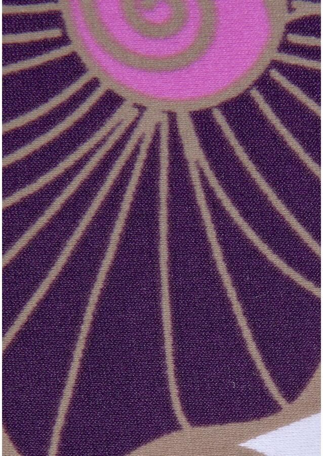 Lascana Beugelbikini floraal ontwerp bikini-broek met voorbedekking broek met decoratieve riem - Foto 3