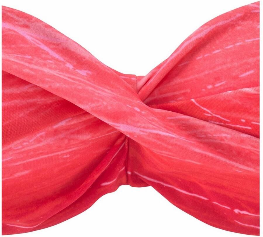 Lascana Beugelbikini in bandeaumodel in kleurverloop in batik-look