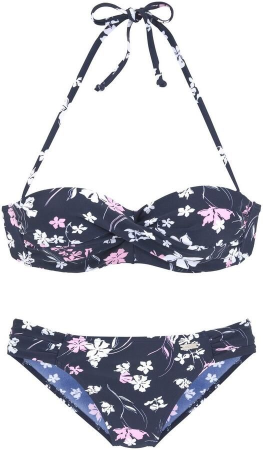 Lascana Beugelbikini in bandeaumodel in wikkel-look - Foto 2