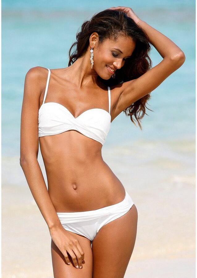 Lascana Beugelbikini in bandeaumodel met bandjes die op verschillende manieren te dragen zijn - Foto 8