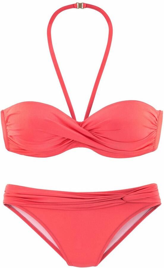 Lascana Beugelbikini in bandeaumodel met bandjes die op verschillende manieren te dragen zijn - Foto 8