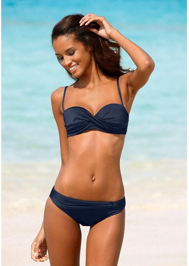 Lascana Beugelbikini in bandeaumodel met bandjes die op verschillende manieren te dragen zijn - Foto 4