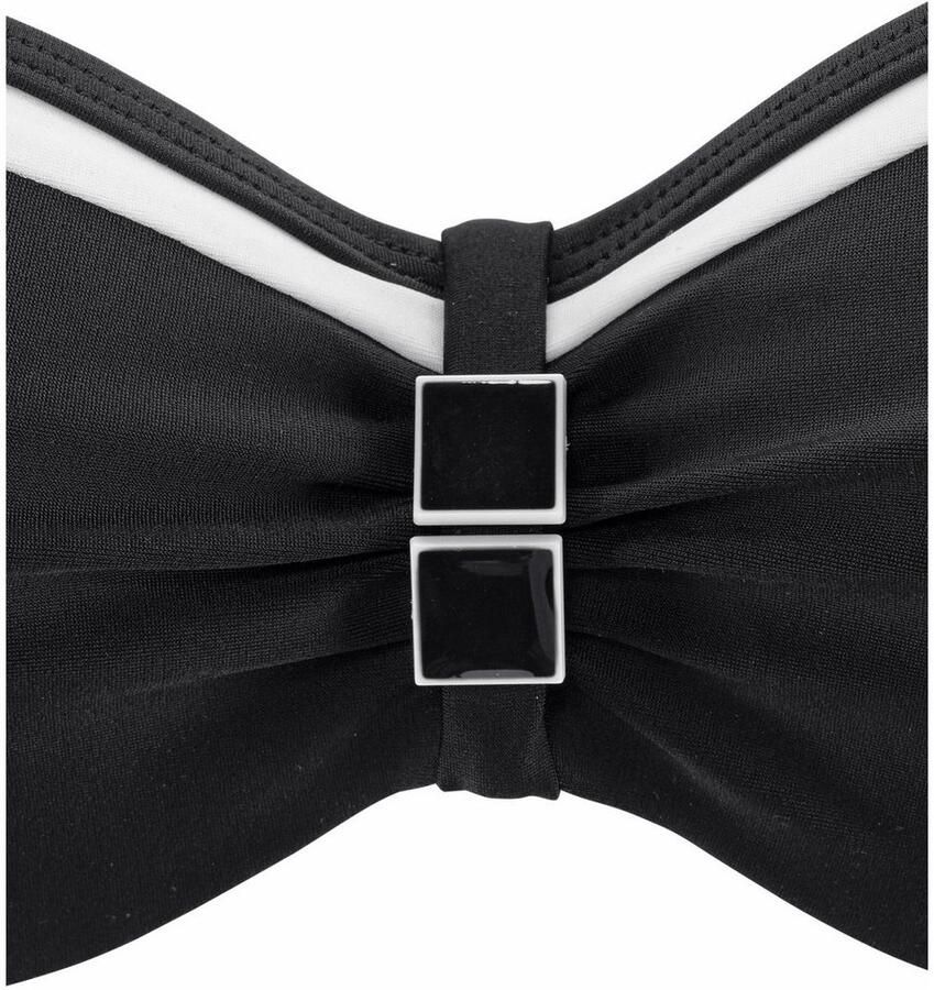 Lascana Beugelbikini in bandeaumodel met contrastdetails - Foto 2
