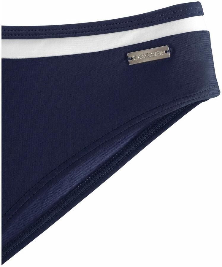 Lascana Beugelbikini in bandeaumodel met contrastdetails