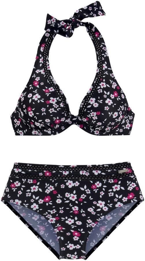 Lascana Beugelbikini met ajourrand - Foto 4