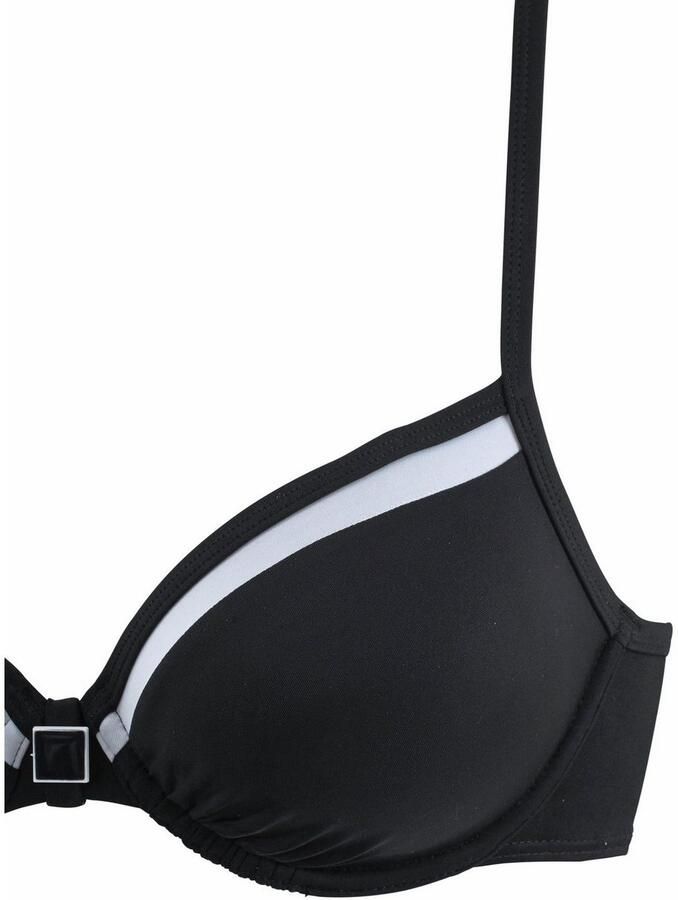 Lascana Beugelbikini met contrastdetails