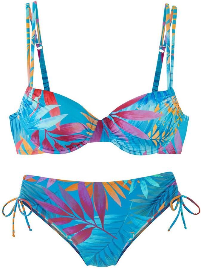 Lascana Beugelbikini met dubbele bandjes - Foto 2