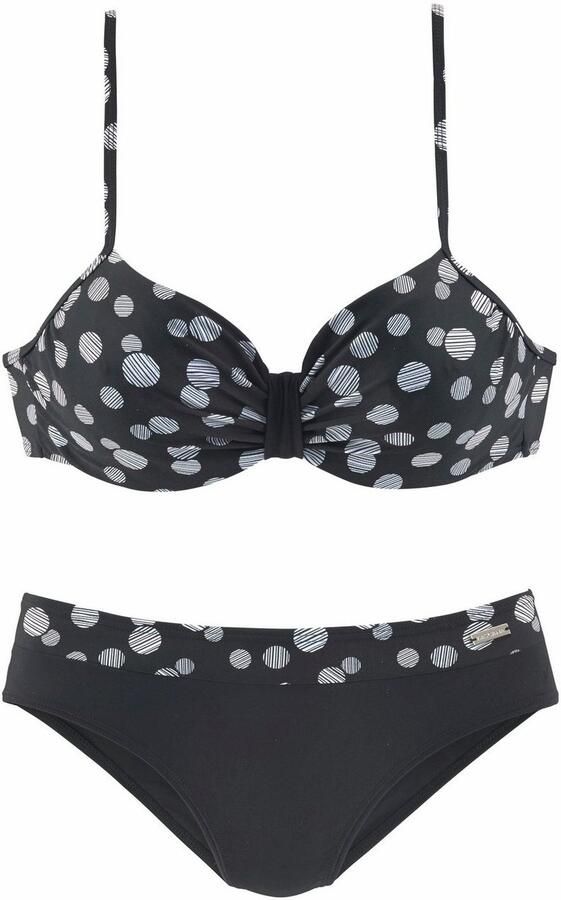 Lascana Beugelbikini met een eenvoudige lus tussen de cups - Foto 4