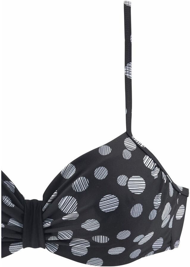 Lascana Beugelbikini met een eenvoudige lus tussen de cups